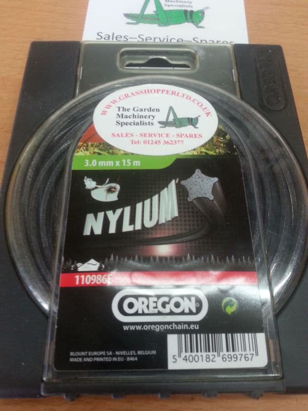 110986E Oregon 3MM NYLIUM STARLINE 15 METRES SH-RM