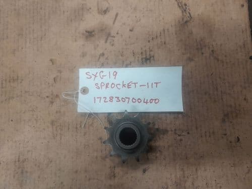 172830702400SH Iseki SPROCKET 11T                SECOND HAND UPSTAIRS