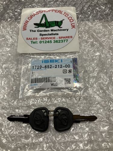 172965221200 Iseki IGN AND CAB DOOR KEY  (1 PAIR) E041