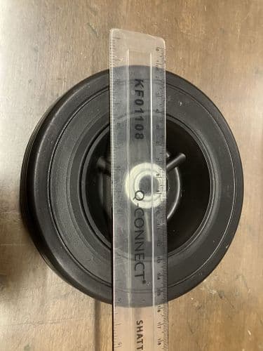 300153 WHEEL 6INCH WITH 1/2 INCH BALL BEARING