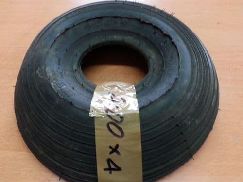 4.00X4-TREADED Inner Tubes Tyres Wheels TREADED TYRE T-R
