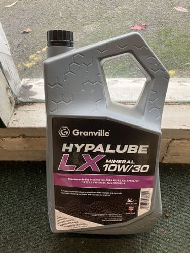 GRAN0081 Oil 5LT OIL, HYPERLUBE XL 10W/30 SH-RM