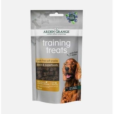 Arden Grange Training Treats Grain Free Duck and Superfoods 80g