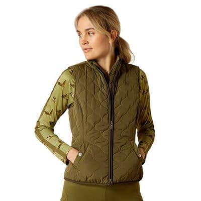 Ariat Ladies Ashley 2.0 Insulated Vest - Winter Moss