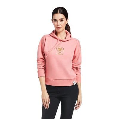 Ariat Ladies Just Hood Hoodie - Peach Blossom