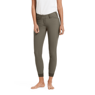 Ariat Ladies Tri Factor Grip Full Seat Breeches - Banyan Bark