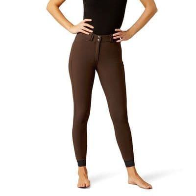 Ariat Ladies Tri Factor Vivacity Heat Half Grip Breech - Mole