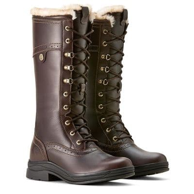 Ariat Women's Wythburn II Sherpa Waterproof Boot - Dark Mocha