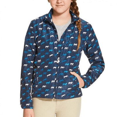 Ariat Youth Laurel Girls Jacket - Horseprint