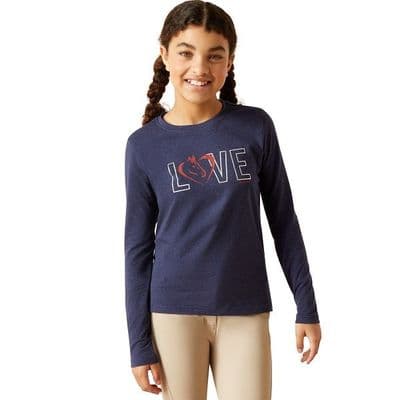 Ariat Youth LOVE Long Sleeve T-Shirt