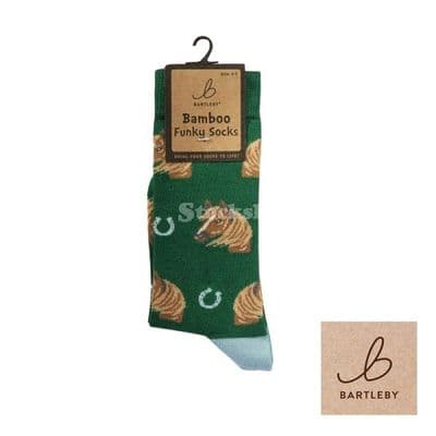 Bartleby Funky Bamboo Socks - Horse Head