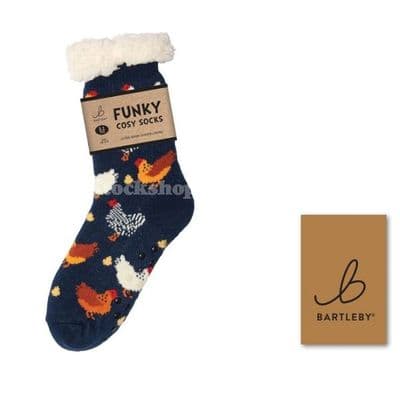 Bartleby Funky Cosy Socks - Chicken