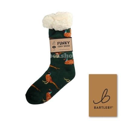 Bartleby Funky Cosy Socks - Pheasants (UK 6-11)