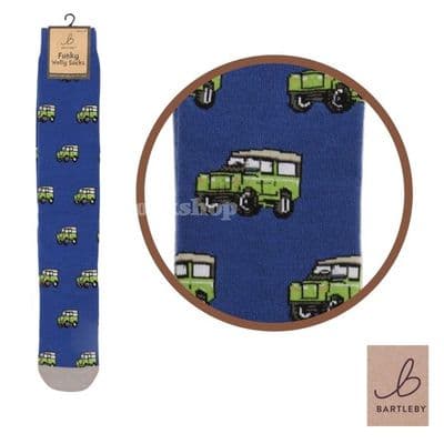 Bartleby Funky Welly Socks - 4x4 (UK 6-11)