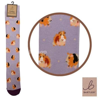 Bartleby Funky Welly Socks - Guinea Pig