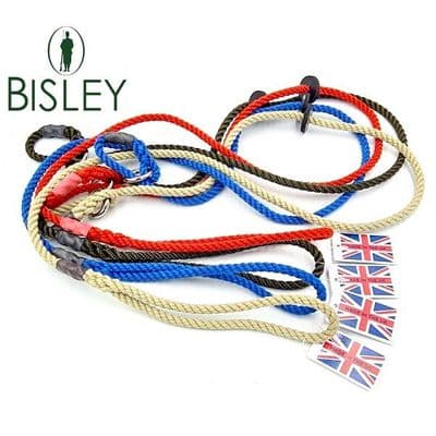 Bisley Deluxe 6mm Slip Lead 1.2m with Rubber Stop