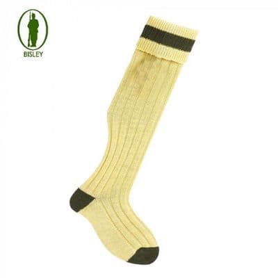 Bisley Shooting  Stockings - Mustard/Olive