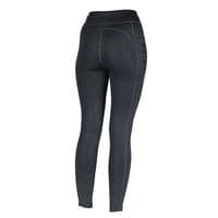 Bridleway Neve Junior Winter Riding Tights - Black