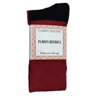 Cameo Adult Socks - Plum