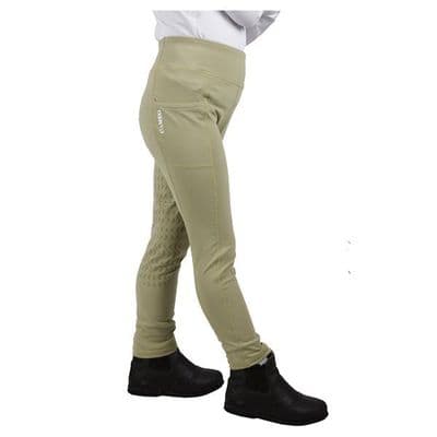 Cameo Core Collections Junior Riding Tights - Beige