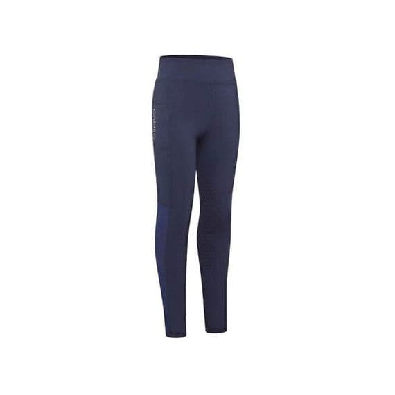 Cameo Junior Summer Riding Tights - Navy