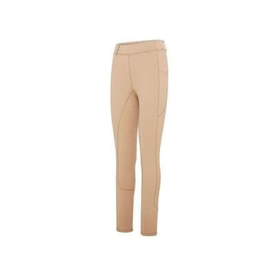 Cameo Junior Thermodry Riding Tights - Beige