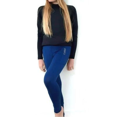 Cameo Performance Junior Riding Tights - Navy