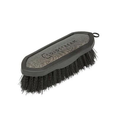 Coldstream Shine Dandy Brush - Black/Silver