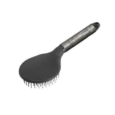 Coldstream Shine Mane & Tail Brush  - Black/Silver