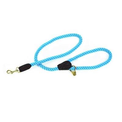 Digby & Fox Rope Dog Lead - Blue