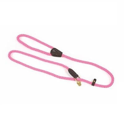 Digby & Fox Rope Slip Dog Lead - Pink