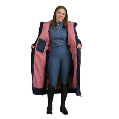 EquiDry All Rounder Evolution Thick Fleece - Navy/Pink