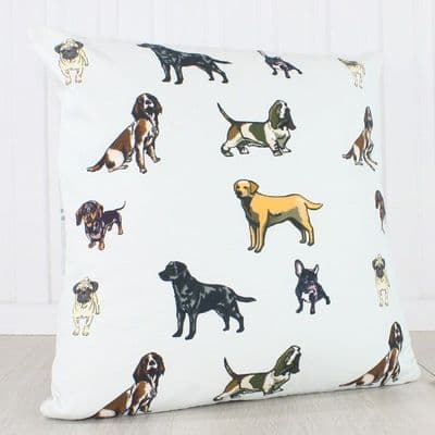 Gray's Dogs Design Country Cushion