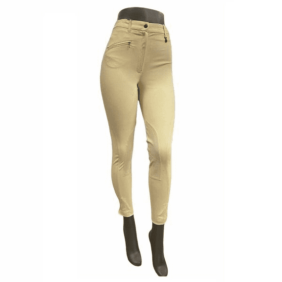 Hac-Tac Ladies Classic Competition Breeches - Cream