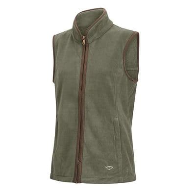 Hoggs of Fife Ladies Stenton Fleece Gilet - Lovat