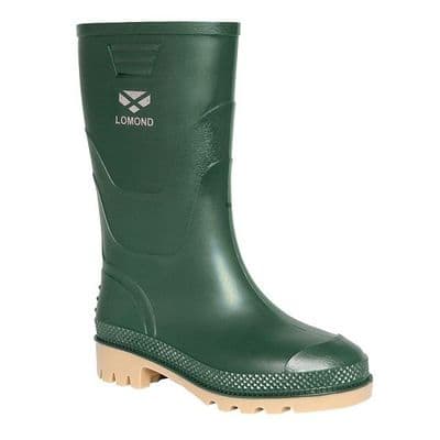 Hoggs of Fife Lomond Junior Wellington Boots - Green