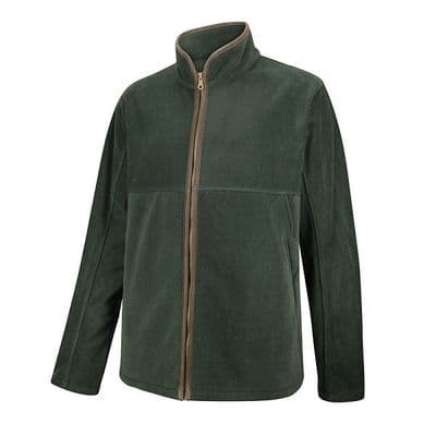 Hoggs of Fife Men's Stenton Technical Fleece Jacket - Pine