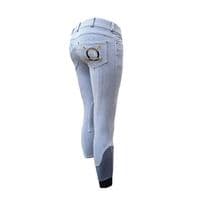 Horseware Ladies Newmarket Belle Breeches - Denim Strip