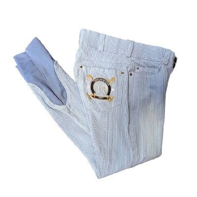 Horseware Ladies Newmarket Belle Breeches - Denim Strip