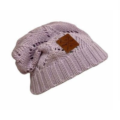 Horze Equestrian Crescendo Collections Knitted Hat - Lilac