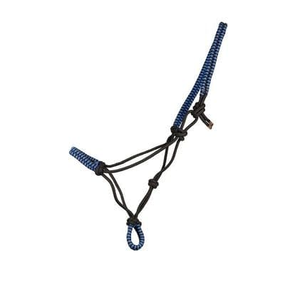 Hy Double Braid Rope Halter - Blue