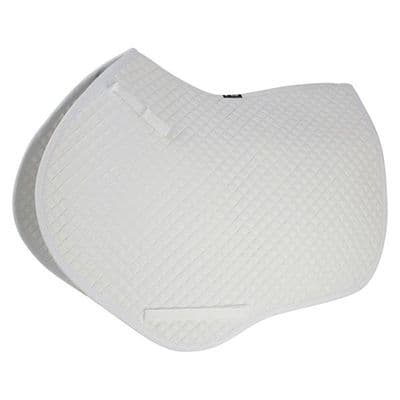 Hy Equestrian Competition Close Contact Saddle Pad - White
