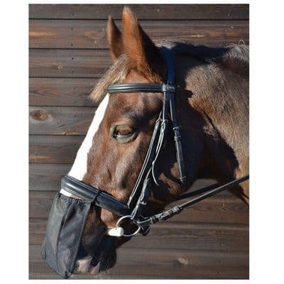 Hy Equestrian Nose Shield - Black