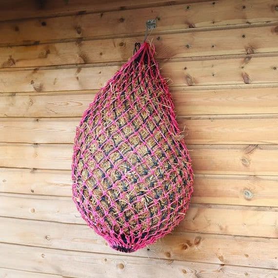 Hy Equestrian Slow Flow Ultra Haynet - Pink/Navy