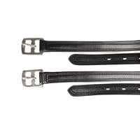 Hy Equestrian Super Soft Stirrup Leathers - Black