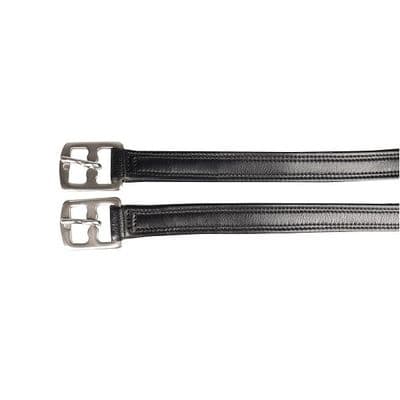 Hy Equestrian Super Soft Stirrup Leathers - Black