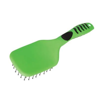Hy Equestrian Vivid Mane & Tail Brush - Lime