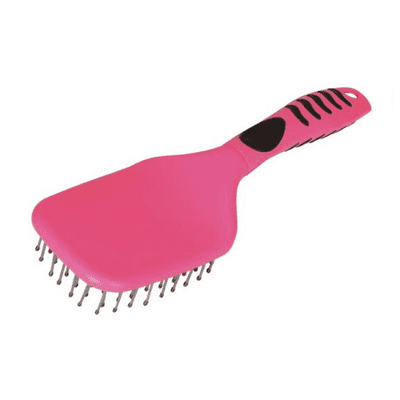 Hy Equestrian Vivid Mane & Tail Brush - Pink