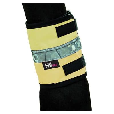 HyViz Horse and Pony Leg Bands - Yellow