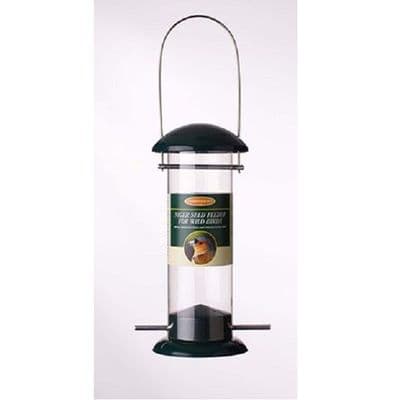 Johnston & Jeff Niger Seed Feeder For Wild Birds - Green